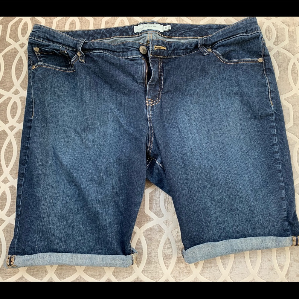 Cute Torrid Jean Shorts